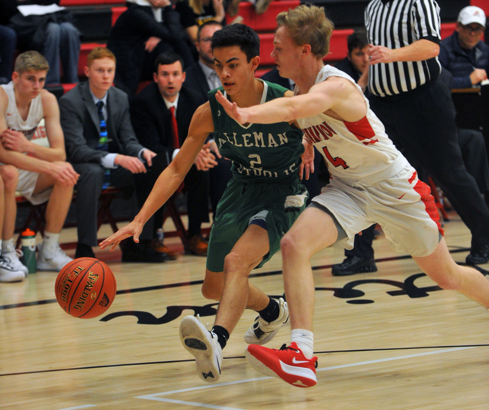 Alleman at Assumption boys basketball